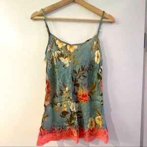 Intimissimi silk and lace camisole